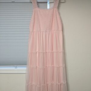NWT Ruffled Pink Dress